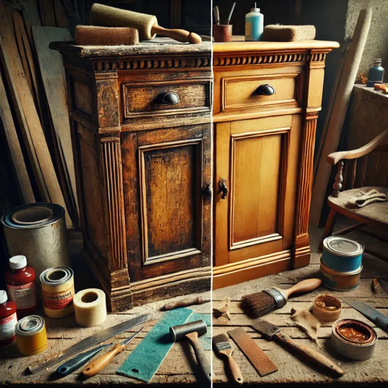 Rénovation d'un meuble d'époque à Crozet, Crozet, XAB Montage