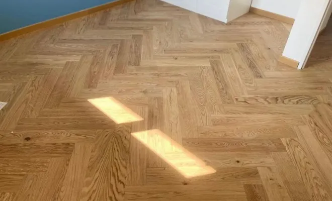 Pose de parquet, Crozet, XAB Montage