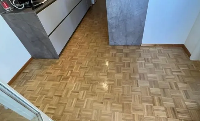Pose de parquet, Crozet, XAB Montage